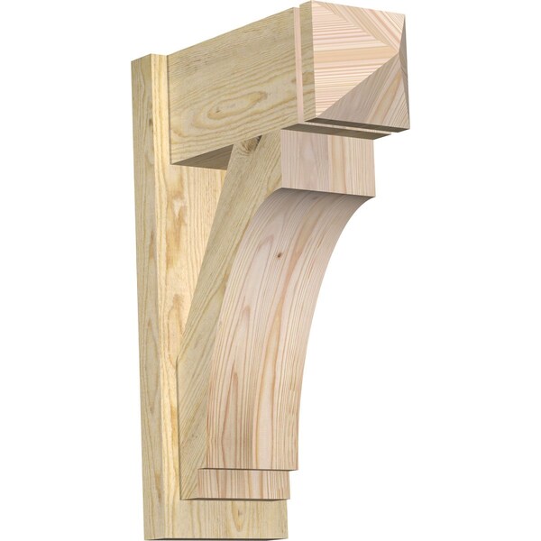 Ekena Millwork Imperial Rough Sawn Arts and Crafts Outlooker, Douglas Fir, 8"W x 18"D x 26"H OUT08X18X26IMP03RDF - main